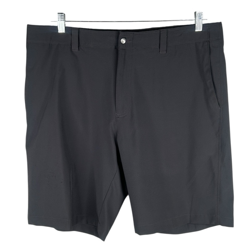 Pebble Beach Men's Gray Dry Luxe Performance Golf Preppy Shorts Size 38
